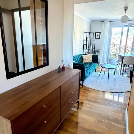 شقة Lumineux-balcon-vue Mer-5 Mn *